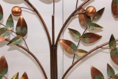 Curtis Jer Curtis Jere Tree Of Life Copper Wall Sculpture - 1689468