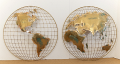 Curtis Jer Globe Wall Hangings by Curtis Jere - 4598277