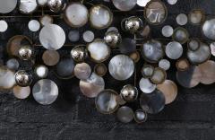 Curtis Jer Large Californian Modern Raindrop Chrome Sculpture by Curtis Jere - 4244278