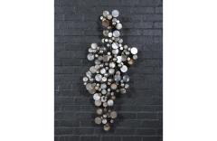 Curtis Jer Large Californian Modern Raindrop Chrome Sculpture by Curtis Jere - 4244280