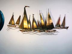 Curtis Jer Large Scale Boat Wall Sculpture by Curtis Jere - 723216