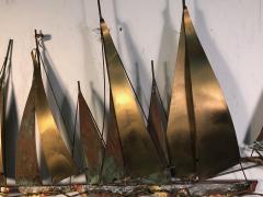 Curtis Jer Large Scale Boat Wall Sculpture by Curtis Jere - 723218