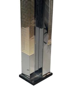 Curtis Jer MODERNIST CURTIS JERE SKYSCRAPER CHROME FLOOR LAMP - 4711463