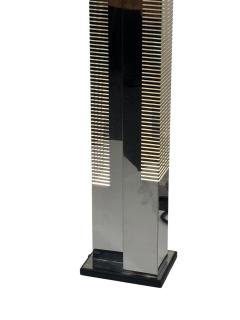Curtis Jer MODERNIST CURTIS JERE SKYSCRAPER CHROME FLOOR LAMP - 4711468