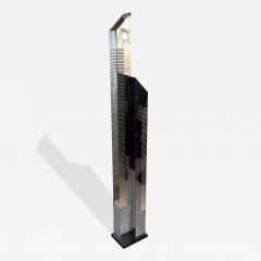 Curtis Jer MODERNIST CURTIS JERE SKYSCRAPER CHROME FLOOR LAMP - 4716533