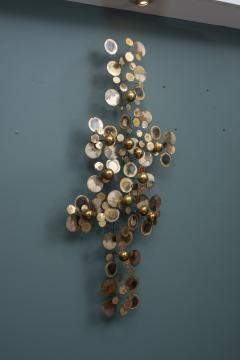 Curtis Jer Original C Jere Raindrops Wall Sculpture for Artisan House - 4815064