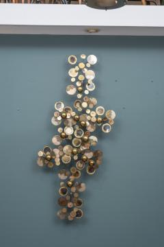 Curtis Jer Original C Jere Raindrops Wall Sculpture for Artisan House - 4815065