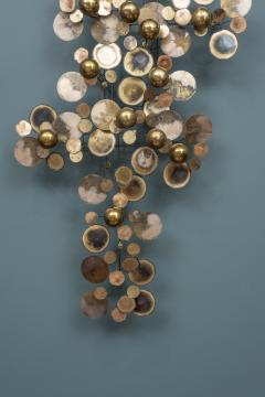 Curtis Jer Original C Jere Raindrops Wall Sculpture for Artisan House - 4815069