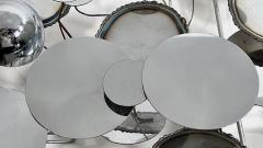 Curtis Jer Original Curtis Jere Chrome Raindrop Wall Sculpture - 4619476