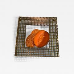 Curtis Jer PAIR OF CANTALOUPE WALL SCULPTURES BY CURTIS JERE - 2352514