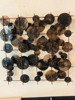 Curtis Jer Rain Drop Wall Sculpture in the Manner of Curtis Jere - 809601