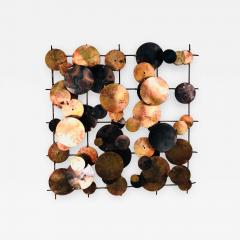 Curtis Jer Rain Drop Wall Sculpture in the Manner of Curtis Jere - 814100