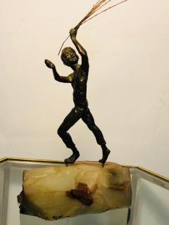 Curtis Jer Rare Model of Sculpture of Boy Holding Balloons by Curtis Jere - 723198