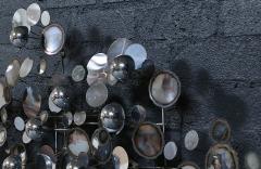 Curtis Jer Vintage Californian Modern Raindrop Chrome Sculpture by Curtis Jere - 4574899