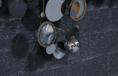 Curtis Jer Vintage Californian Modern Raindrop Chrome Sculpture by Curtis Jere - 4574903