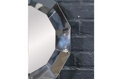 Curtis Jer Vintage Curtis Jere Faceted Chrome Geometric Mirror for Artisan House - 4736103