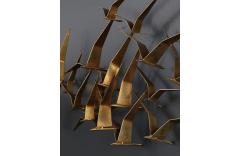 Curtis Jer Vintage Curtis Jere Sea Gulls Brass Sculpture for Artisan Housev - 3598693