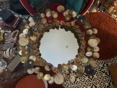 Curtis Jer Wonderful Curtis Jere Brass Raindrops Mirror Mid Century Modern - 4513313