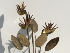 Curtis Jere Brass Bird of Paradise Sculpture Style of Curtis Jere - 438385
