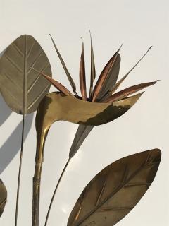Curtis Jere Brass Bird of Paradise Sculpture Style of Curtis Jere - 439598
