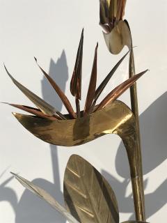 Curtis Jere Brass Bird of Paradise Sculpture Style of Curtis Jere - 439601