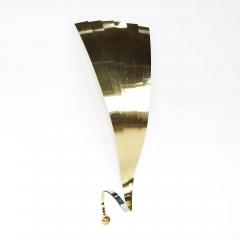 Curtis Jere Mid Century Signed Brass Wall Sculpture - 3695830