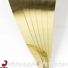 Curtis Jere Mid Century Signed Brass Wall Sculpture - 3695835