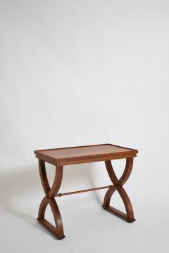 Curule neoclassical side table 1940s  - 4684514