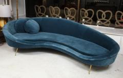 Curved Italian Sofa in the manner of Federico Munari - 2057368