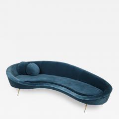 Curved Italian Sofa in the manner of Federico Munari - 2059998
