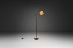 Curved Metal Floor Lamp Europe First half of the 20th Century - 4584345