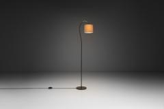 Curved Metal Floor Lamp Europe First half of the 20th Century - 4584457
