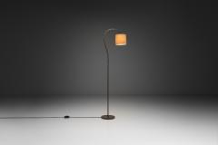 Curved Metal Floor Lamp Europe First half of the 20th Century - 4584460