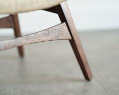 Curved Walnut Stools by Mel Abitz C 1960s - 4484967