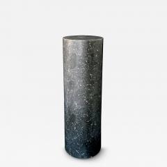 Custom Belgian Bluestone Cylindrical Column Pedestal - 4620815