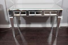 Custom Beveled Starphire Mirror Vanity Desk - 3121198