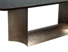 Custom Cannon Modern Porcelain Top Dining Table - 1997745