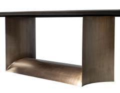 Custom Cannon Modern Porcelain Top Dining Table - 1997746