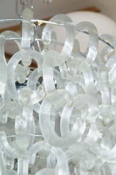 Custom Clear Murano Glass C Link Chandelier - 3137861