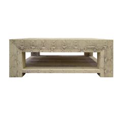 Custom Design Coffee Table Covered In Beige Python ca 2012 - 1424042