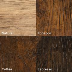 Custom Espresso Reclaimed Elm Waterfall Table - 4175967