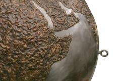 Custom Fabricated Steel and Copper Globe for Soft Drink Ad USA 1994 - 711624