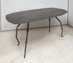 Custom French Araignee Table with Bronze Legs - 3502305