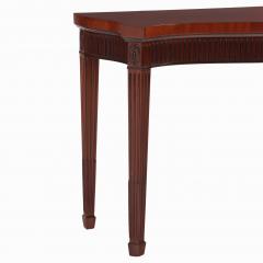 Custom Georgian Style Mahogany Console Table C 1960  - 4329408