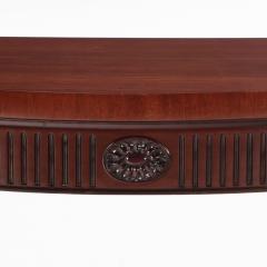 Custom Georgian Style Mahogany Console Table C 1960  - 4329410