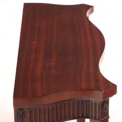 Custom Georgian Style Mahogany Console Table C 1960  - 4329412