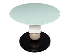 Custom Glass Top Modern Dining Table - 1994748