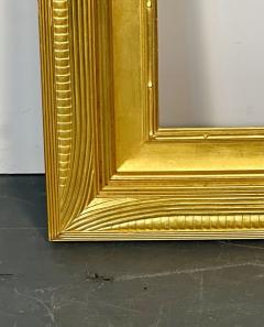 Custom Hollywood Regency Style Carved Giltwood Mirror Painting Frame - 3022069