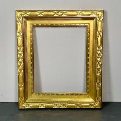 Custom Hollywood Regency Style Carved Giltwood Mirror Painting Frame - 3022166