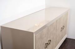 Custom Lacquered Sideboard with Faux Shagreen Doors - 3113750